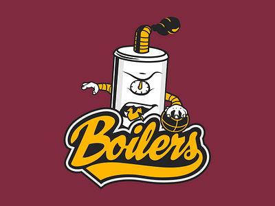 Boilers basketball logo basketball boilers logo mascot mascotte team