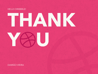 Hello Dribbble! First shot thanks to Damião!