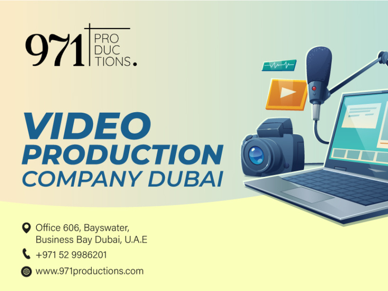 Video Production company in DUbai by all habib on Dribbble
