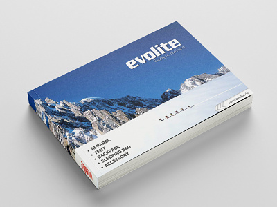 Evolite Product Catalog book cover design book layout brochure brochure design catalog cover catalog cover design catalog design catalog layout cover design design flyer graphic design illustration layout magazine cover magazine layout mountain product catalog typography vector