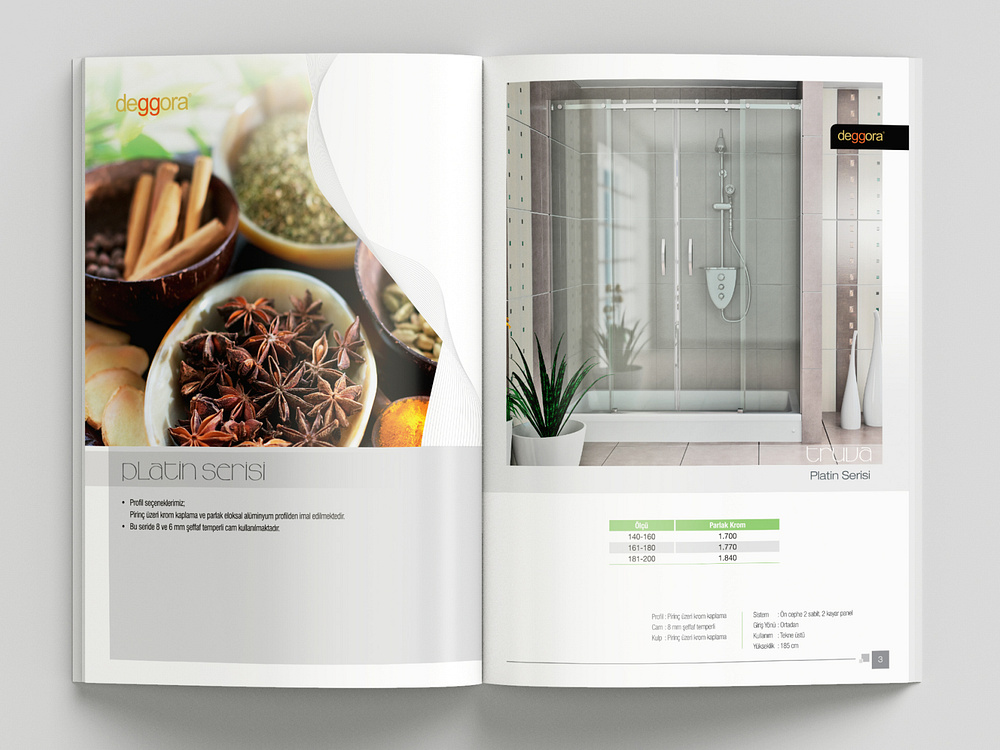 Bathroom Catalog Design designs, themes, templates and downloadable