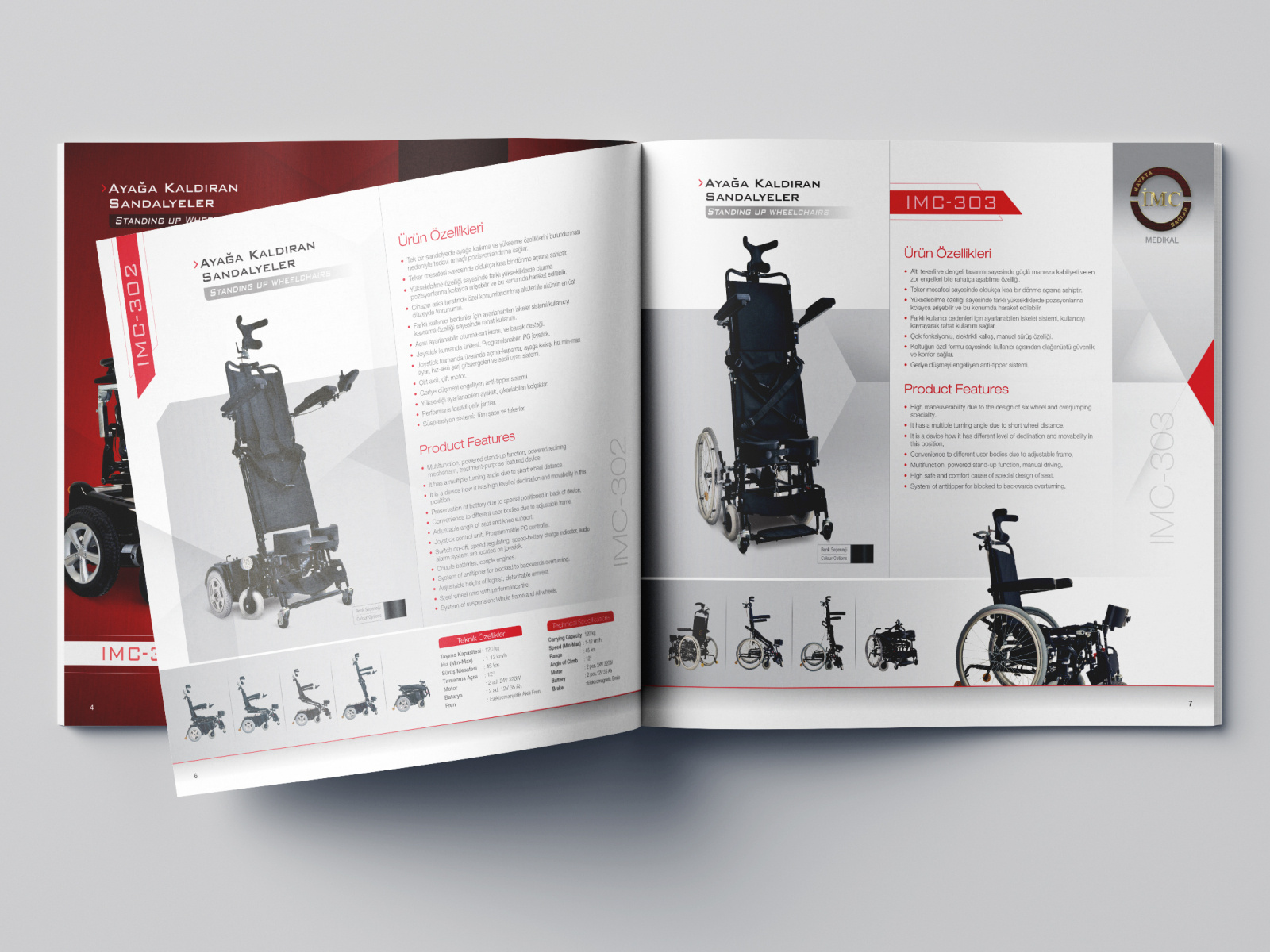 Wheelchair catalog design by Okan Yurdakul on Dribbble