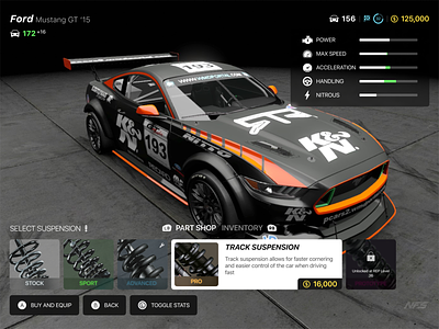 Need for Speed Shift 3 Interface (Concept) app boost cars concept design game gamers gaming graphic design interface likes motion graphics need for speed new nfs popular racing ui