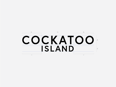 Cockatoo Island - Logo Redesign branding logo typography