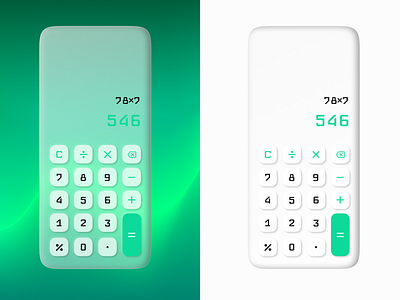 Calculator - Daily UI Challenge #004