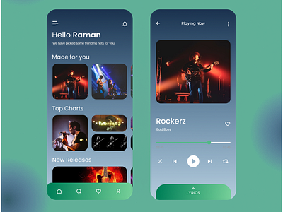 Music Player Daily UI 009