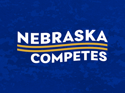 Nebraska Competes logo branding design logo nebraska vector