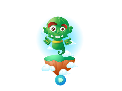 Genie_ZOoom 2d 2d character 2danimation 2dcharacters appgame characterdesign characters design game gameasset gamecharacter illustration logo vector