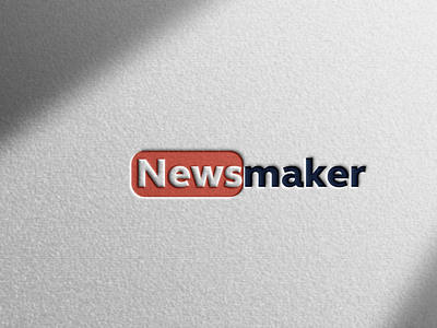 Newsmaker design illustration logo vector