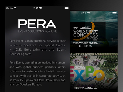 PERA iOS App