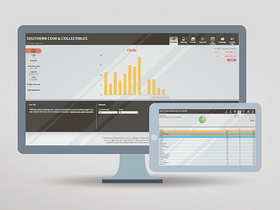 Merchant Center charts graph merchant center platform ui web