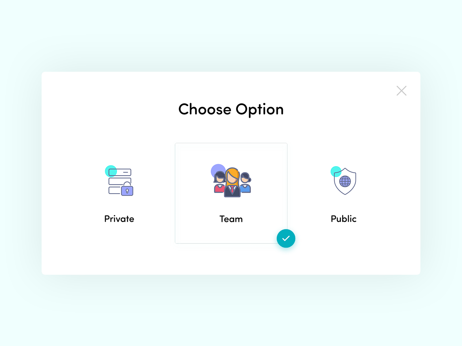 Choose Option Design by Shweta Sharma on Dribbble