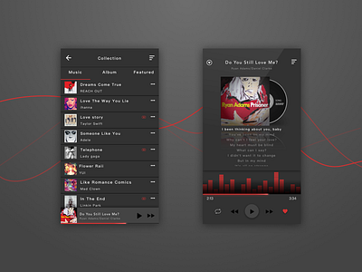 Music Player music player ui