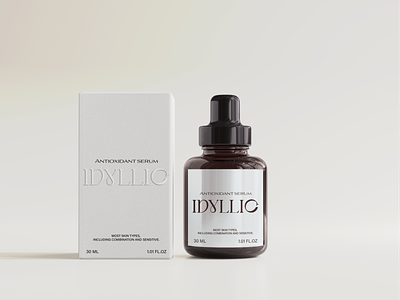Packaging Design for Cosmetic Brand brandasset branding cosmeticbrand design graphic design logo packaging serum skincare