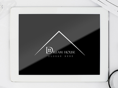 Dream House Logo branding design dream house logo graphic design illustration logo real estate vector