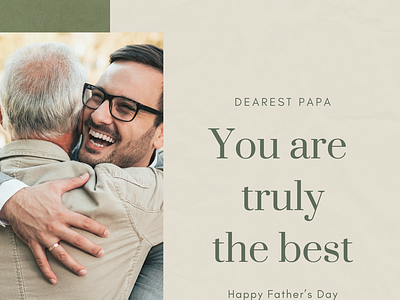 Poster Design of Father's Day