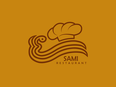 Sami restaurant logo design branding logo