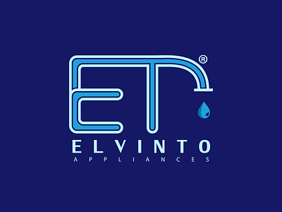 Elvinto Appliances logo design branding graphic design logo