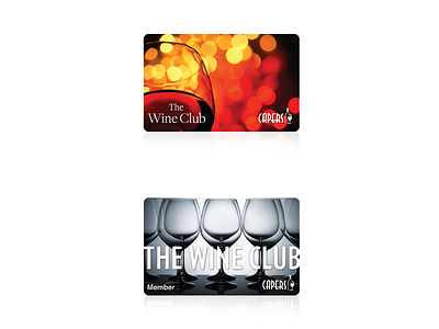 Restaurant Club Cards cards print