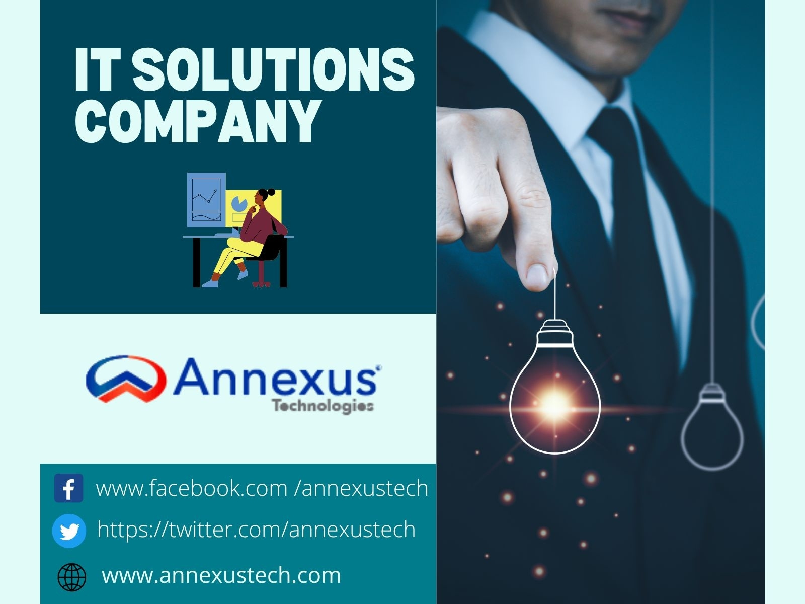 IT Solutions Company Annexus Tech by Annexus Tech on Dribbble