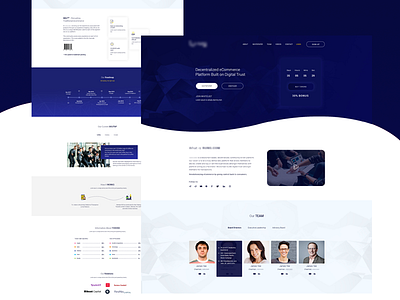 Corporate Website adobe bitcoin blockchain business creative cryptocurrency design designer home page landingpage photoshop ui design