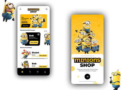 Minion Shop ui