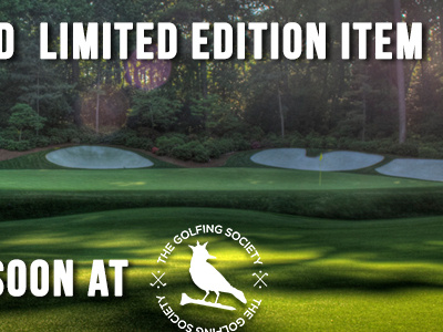 Masters Facebook Cover for The Golfing Society augusta birdie edition golf grass limited masters typography