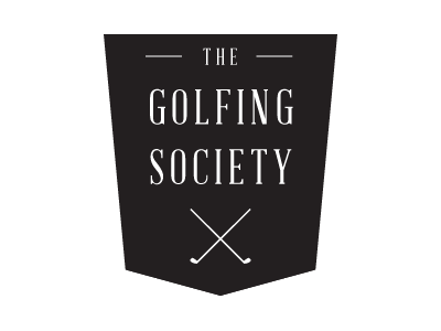 The Golfing Society Logo Idea - Black