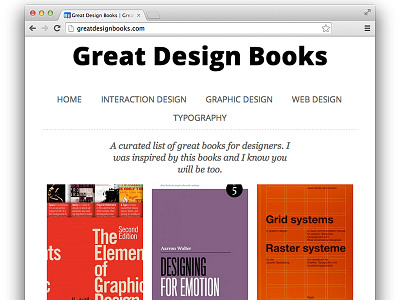 Great Design Books books design design books graphic design web design