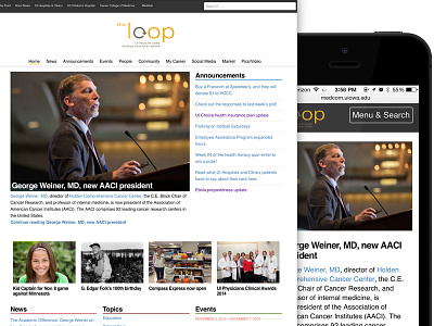 The Loop news website news wordpress