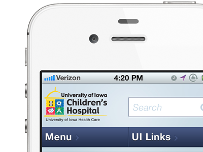 UICH mobile iphone mobile mobile web responsive web design