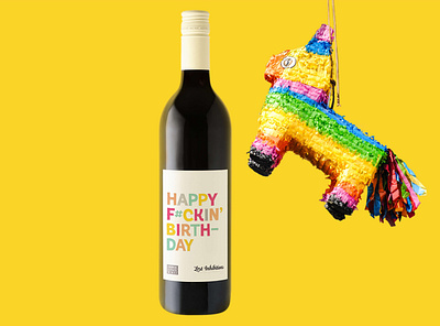 Lost Inhibitions alcohol branding branding and identity cheeky edgy emoji funny happy birthday humour packaging pinanta wine wine label winery