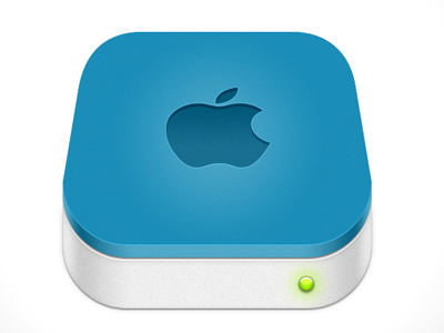 Apple iDrive apple drive photorealistic