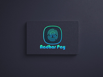 Aadhar Pay Logo branding graphic design logo