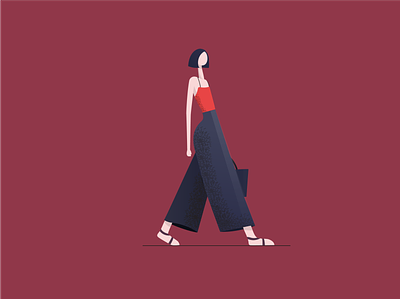 Character illustration character color design illustration texture woman
