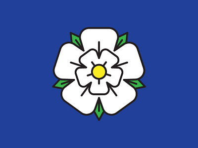 Happy Yorkshire Day graphic design icon design illustration yorkshire yorkshire day yorkshire rose
