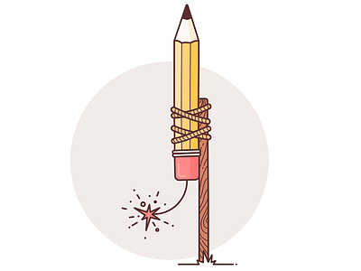 Pencil illustration pencil ukraine