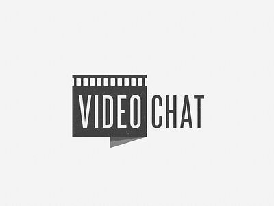 Videochat brand community design identity logo logotype