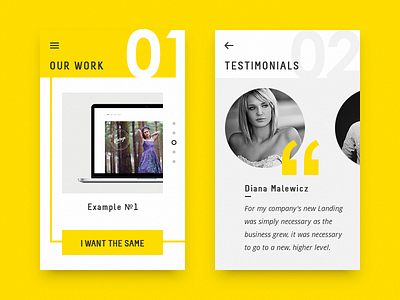 Yellow App app application concept design interface mobile team ui ukraine yellow