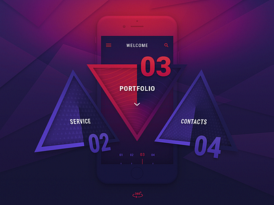 360 Menu 360 app concept contacts design interface mobile ui ukraine ux vr