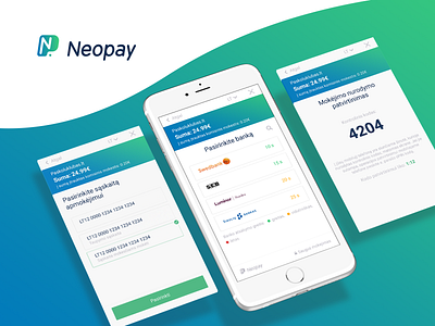 Neopay - Payment initiation widget branding bussiness design easy to use fast pay payment payment app ui ux website widget