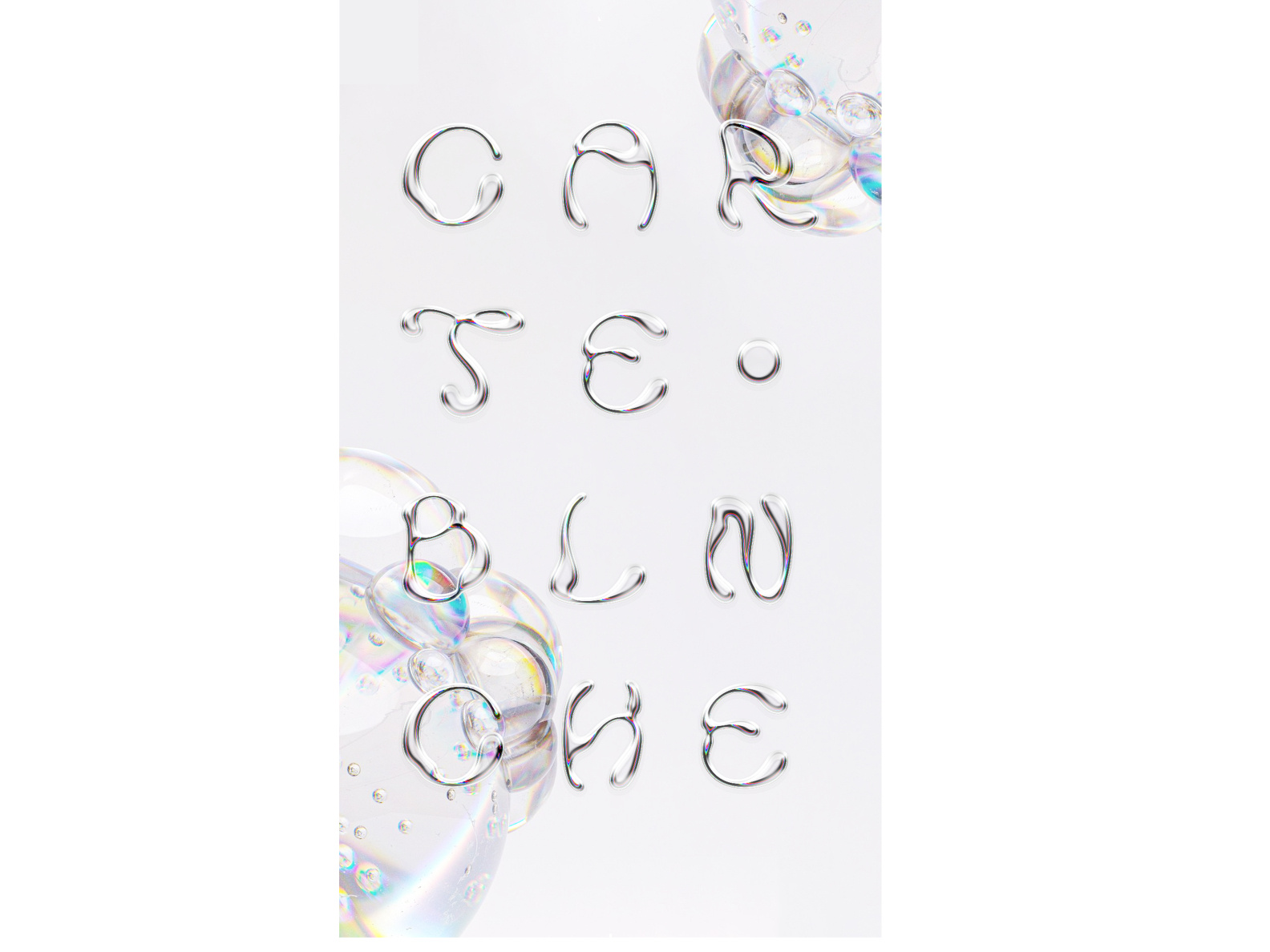 Experimental Poster by Carte Blanche Studio on Dribbble