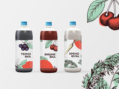 Stickers for bottle bottle branding design graphic design illustration sticker