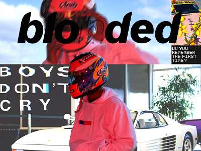 Blonded Magazine Cover Custom