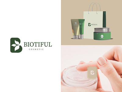 Logo Concept for Biotiful Cosmetic branding design graphic design logo logodesign