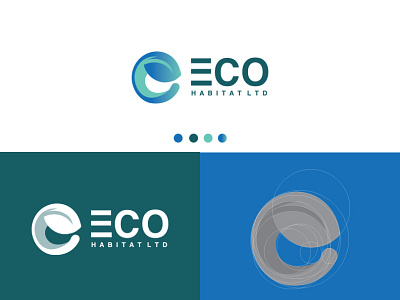 Eco Habitat Logo Contest brand identity branding design goldenratio graphic design logo logodesign typography