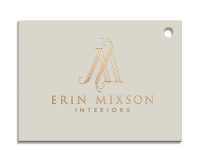 Erin Mixson Interiors // Branding branding design graphic design logo