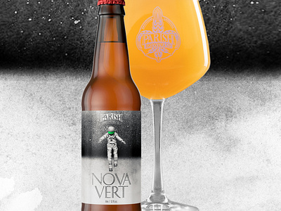 Parish Brewing Co. // Nova Vert // Label Design