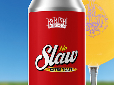 Parish Brewing Co. // No Slaw Extra Toast // Label Design
