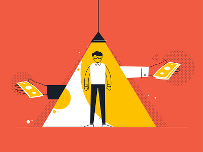 Control your finances. 2018 2d design explainer video finanace illustration money saving storyboard visual style